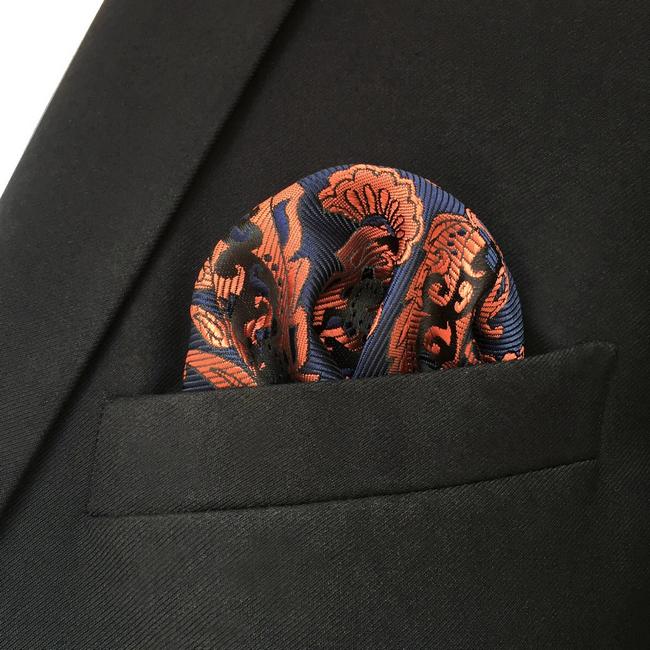 shlax & wing FH12 Multicolor Geometric Mens Pocket Square Classic Fashion Handkerchief Acceossories Wedding Outlet online
