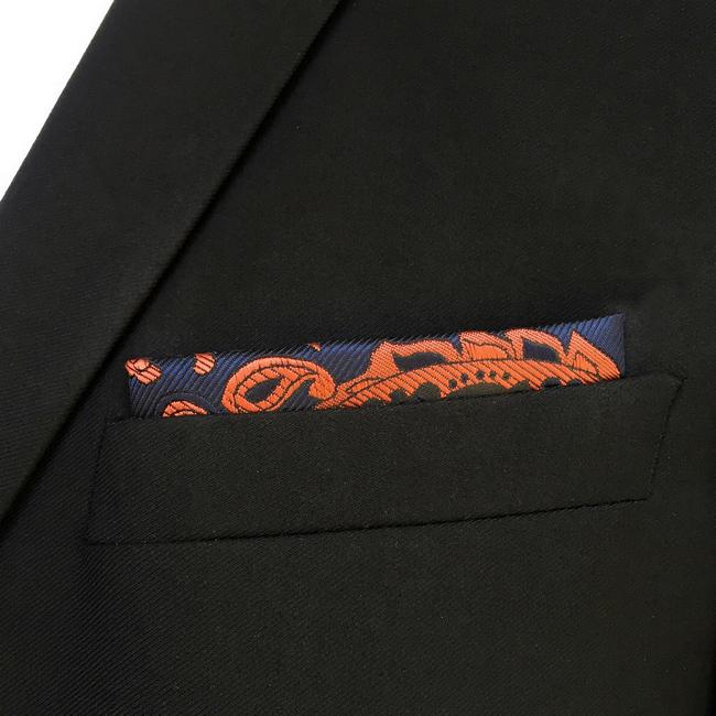 shlax & wing FH12 Multicolor Geometric Mens Pocket Square Classic Fashion Handkerchief Acceossories Wedding Outlet online