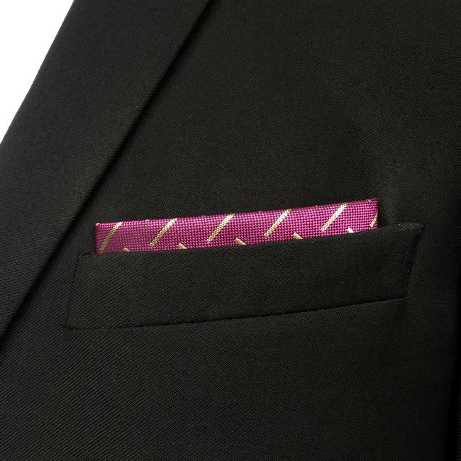 shlax & wing FH17 Pink Abstract Mens Pocket Square Classic Fashion Handkerchief Acceossories Wedding Oferta especial