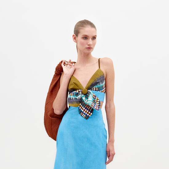 silvia tcherassi Top Flor Rebajas baratas