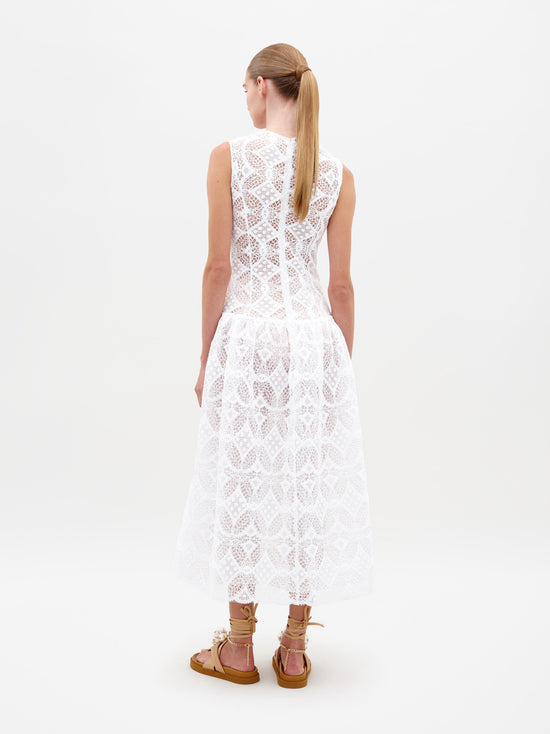silvia tcherassi Vestido Paola Liquidación