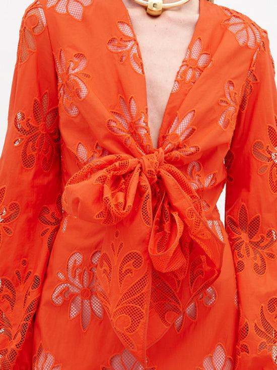 silvia tcherassi Vestido Battia Ahorra y exporta