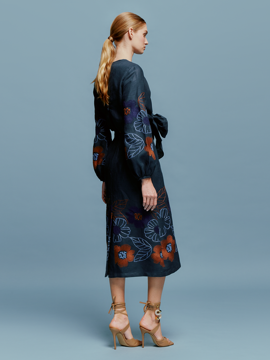 silvia tcherassi Vestido Laoise Liquidación