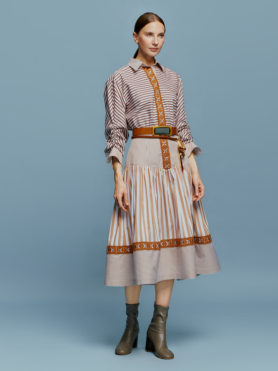 silvia tcherassi Vestido Lamar En oferta
