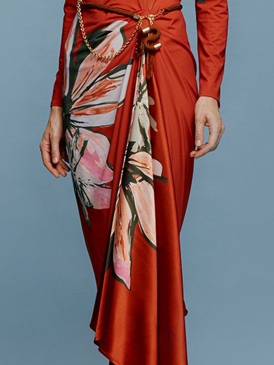 silvia tcherassi Vestido Ananya Oferta exclusiva