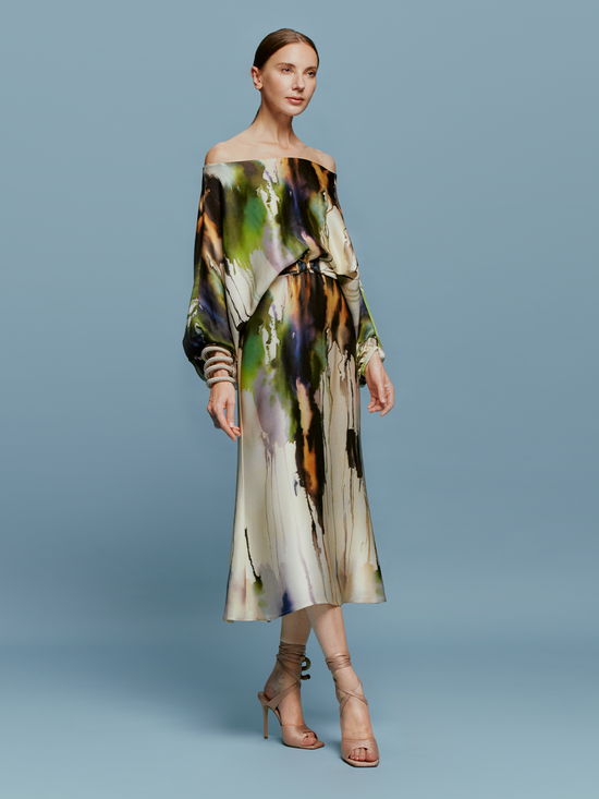 silvia tcherassi Vestido Kalani Ofertas de temporada