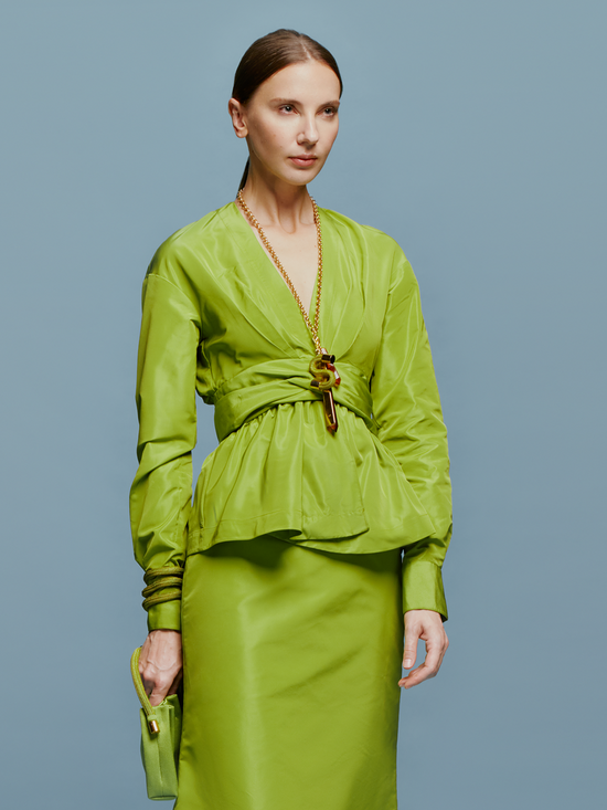 silvia tcherassi Blusa Saanvi Ofertas especiales
