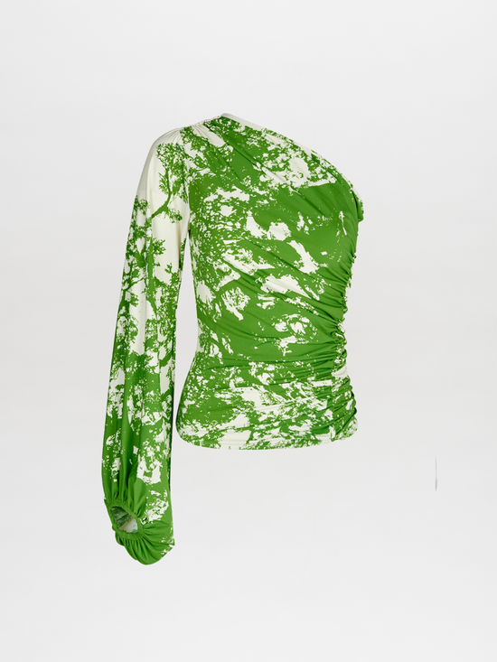 silvia tcherassi Oriana Blouse Green Cyprus Gran oferta