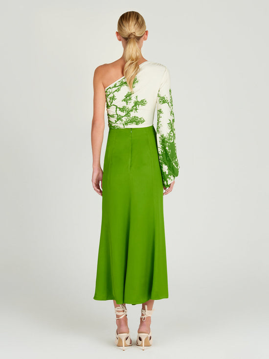 silvia tcherassi Oriana Blouse Green Cyprus Gran oferta
