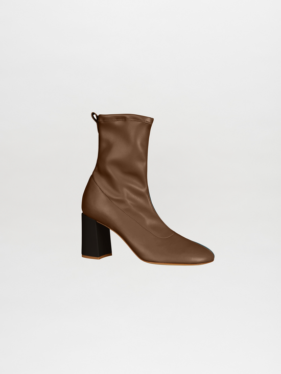 silvia tcherassi Kubra Boots Camel Rebajas de fábrica