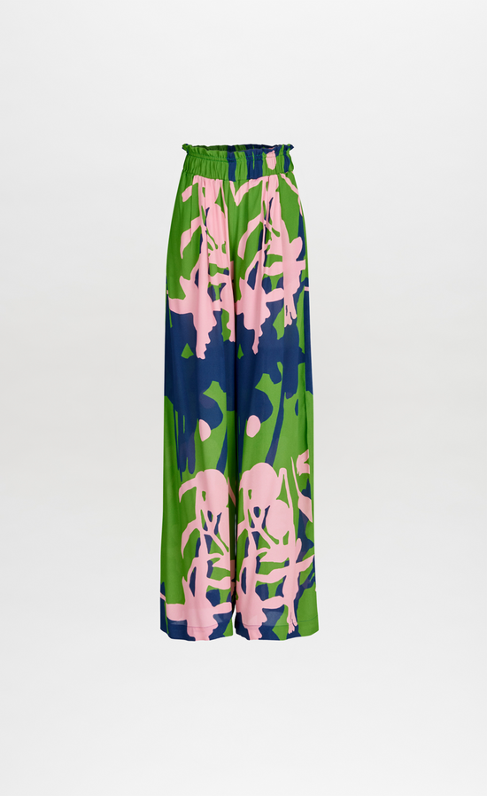 silvia tcherassi Ovada Pant Verdi Pink Mejor oferta