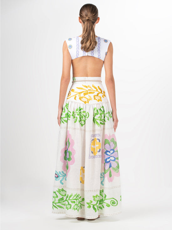 silvia tcherassi Bella One Piece Multicolor Floral Print Oferta especial