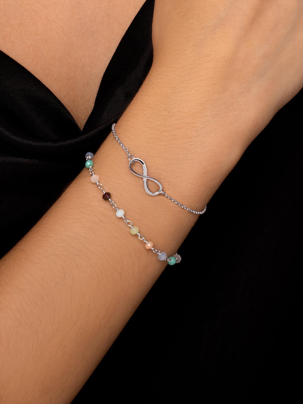 singularu Pulsera Crystals Colors Plata Tienda de fábrica
