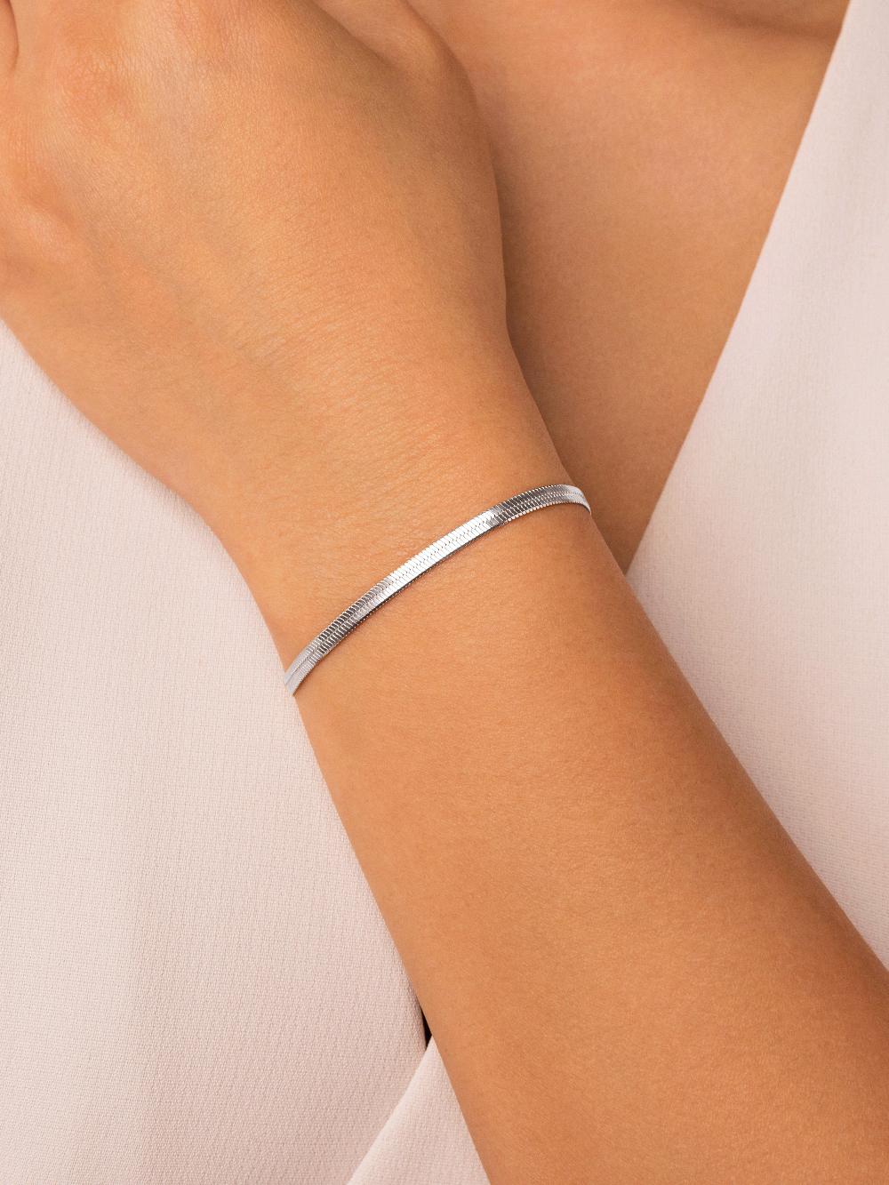 singularu Pulsera Lisse S Acero Descuento por venta flash