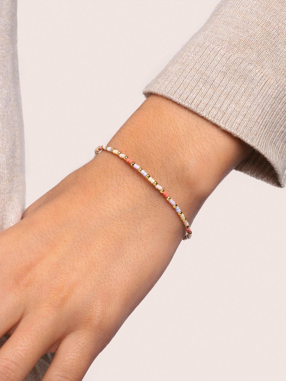 singularu Pulsera Floral Colors Acero Baño Oro Solo queda un día