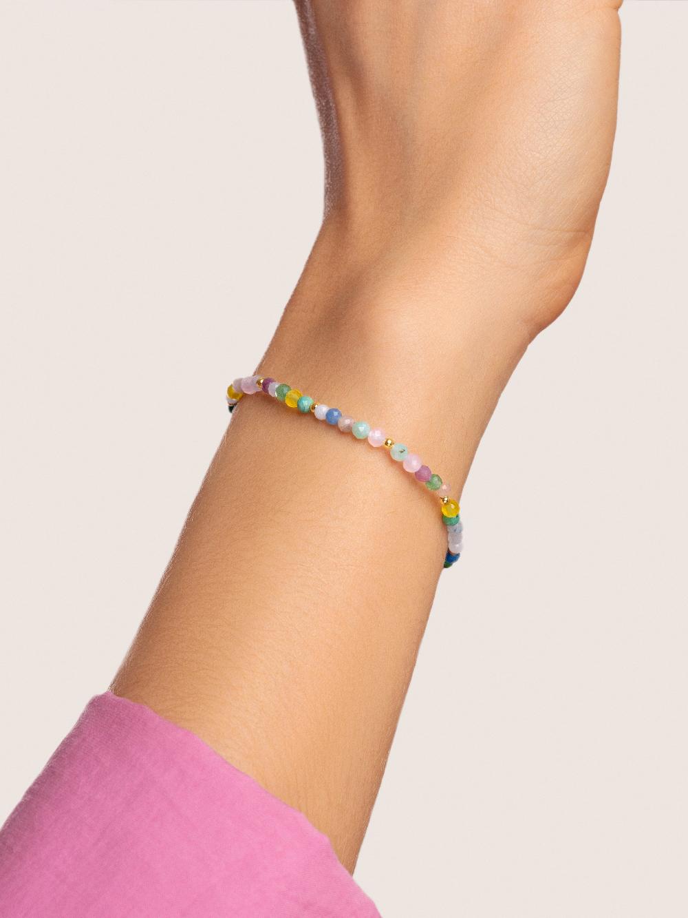 singularu Pulsera Altea Colors Acero Baño Oro Superdescuento