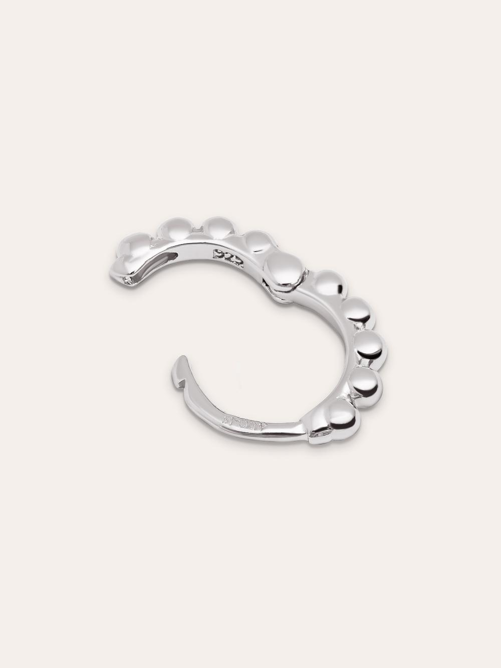 singularu Pendiente Suelto Pebbles S Plata Rebajas de fin de temporada