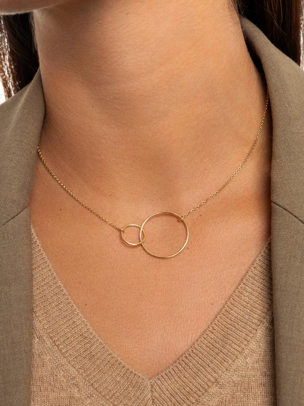 singularu Collar Sister Plata Baño Oro Rebajas top