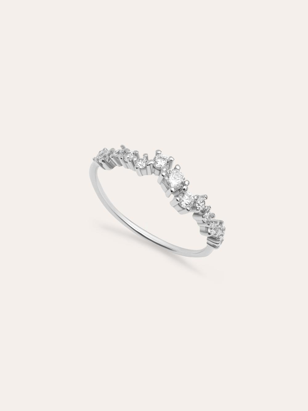 singularu Anillo Estellar Plata Venta caliente