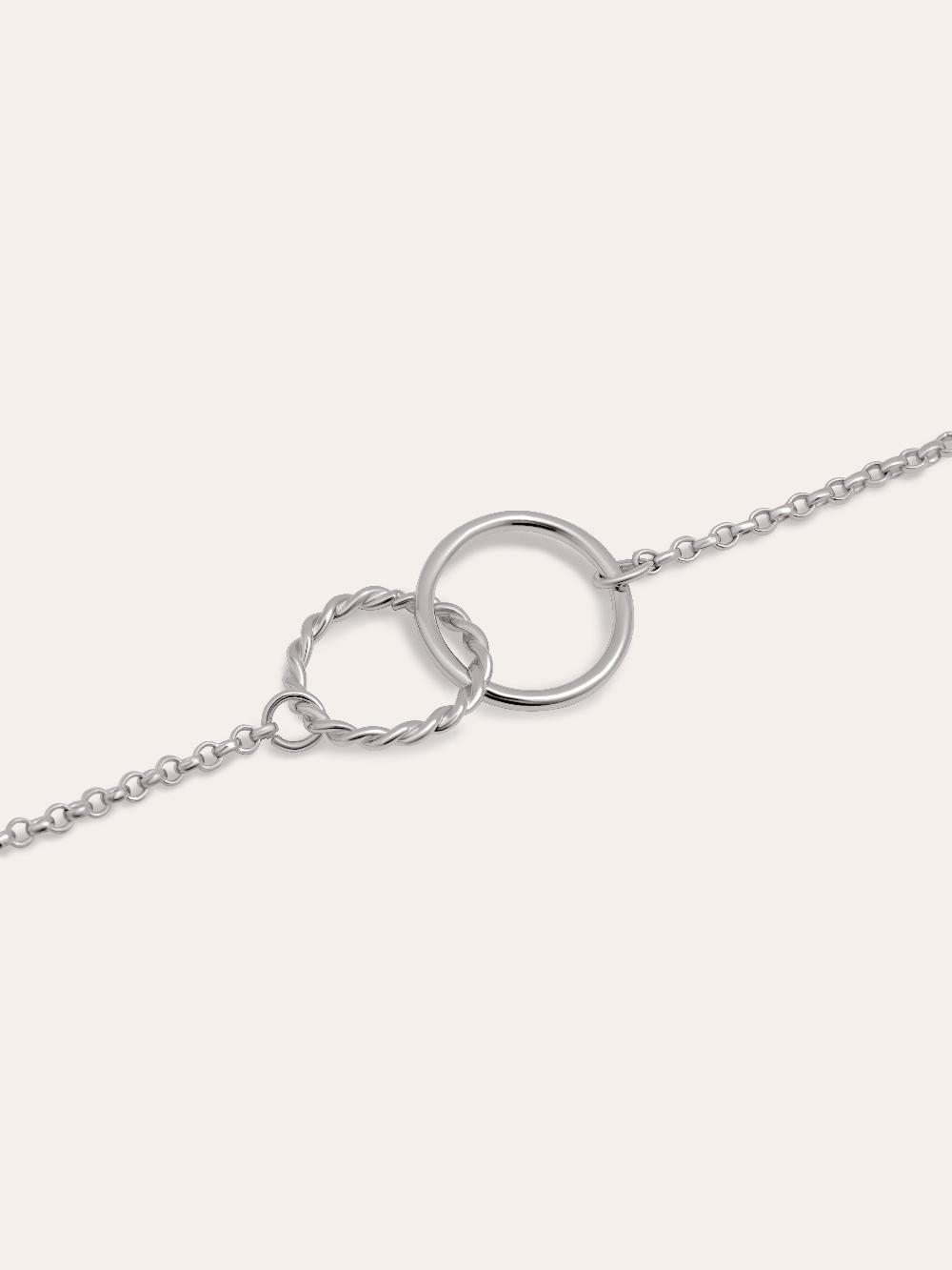 singularu Collar Circles Twist Los más vendidos