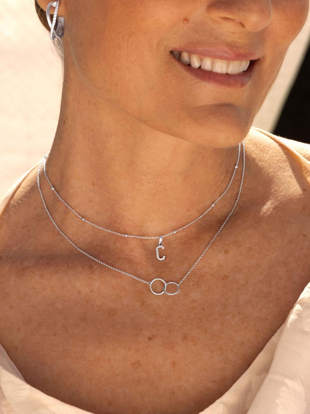 singularu Collar Circles Twist Los más vendidos