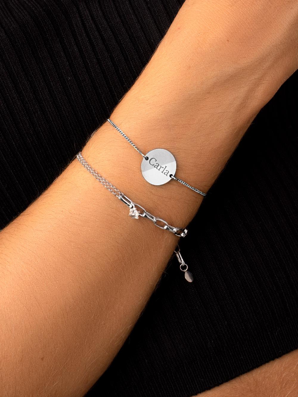 singularu Pulsera Personalizada Moon Plata Grandes descuentos