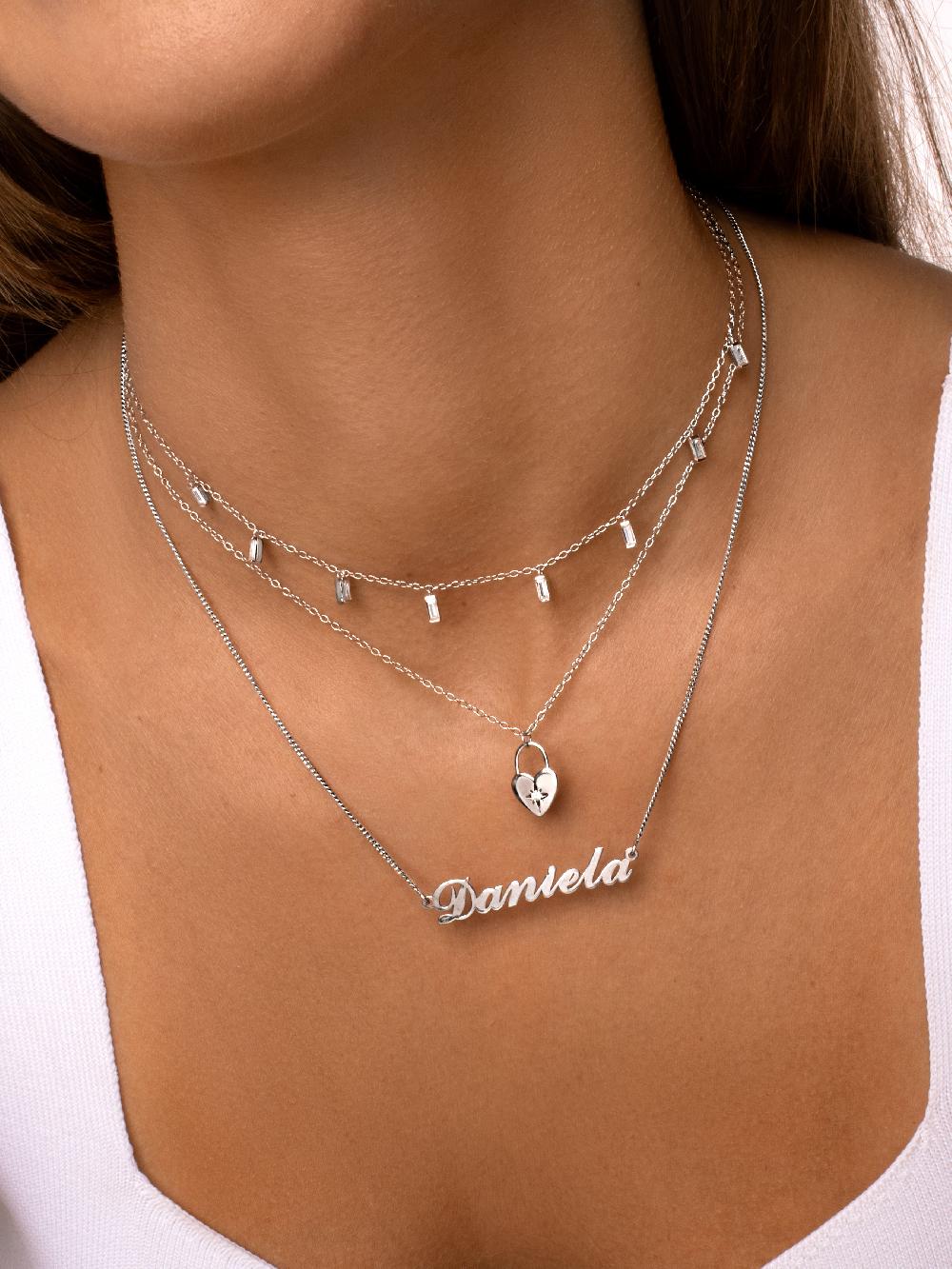 singularu Collar Personalizado Carrie Plata COMPRAR AHORA
