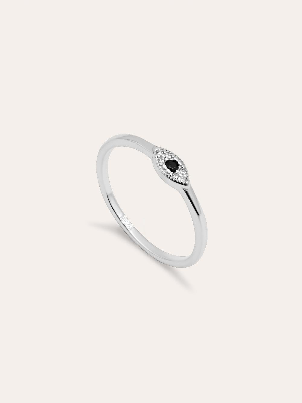 singularu Anillo Ojo de Horus Plata Outlet online