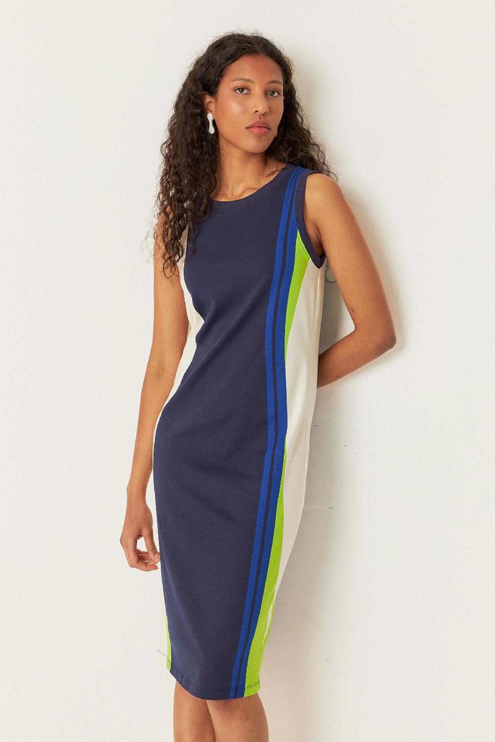 skfk VESTIDO MAIKA-GOTS Rebajas de fin de temporada