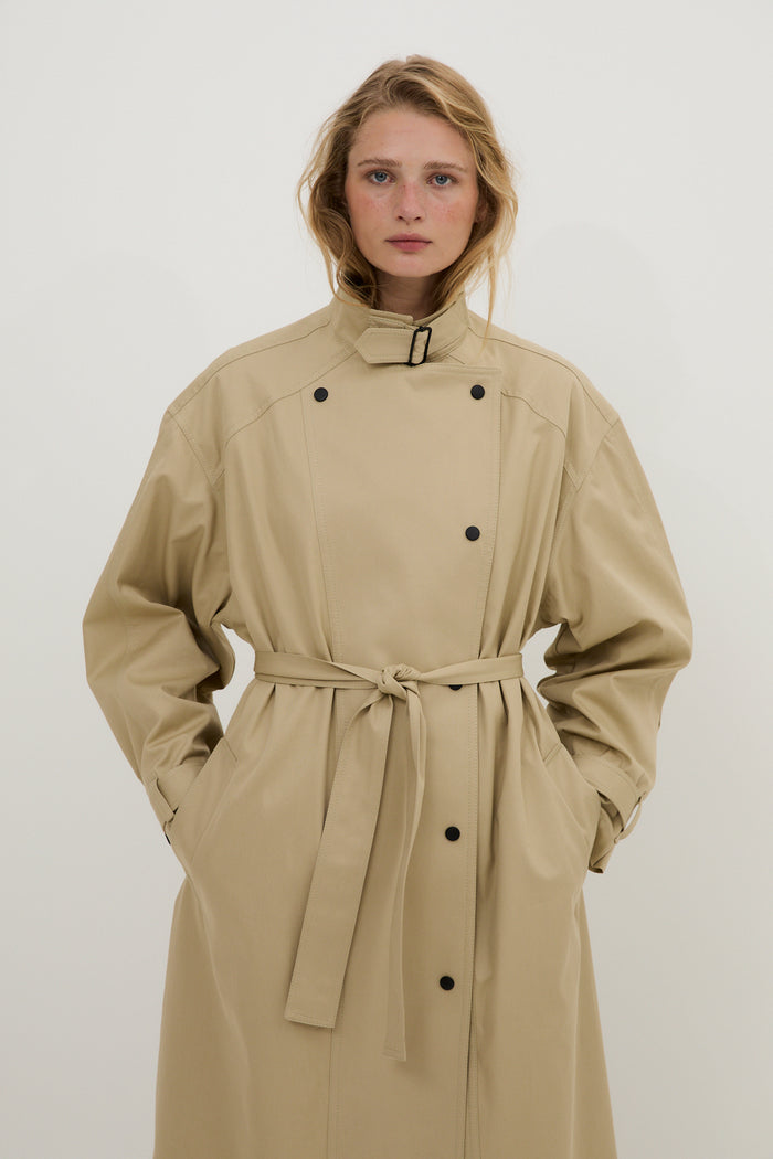 ﻿sophie and lucie GABARDINA LU GABARDINA BEIGE Grandes descuentos