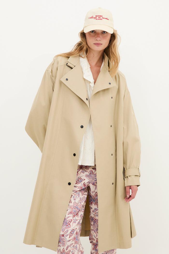 ﻿sophie and lucie GABARDINA LU GABARDINA BEIGE Grandes descuentos