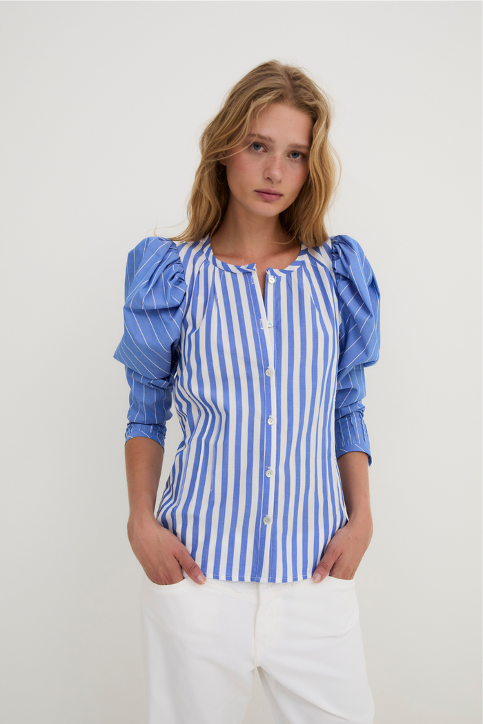 sophie and lucie BLUSA FAROL RAYA AZUL Devoluciones gratuitas