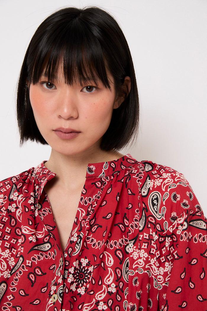 sophie and lucie BLUSA VENICE BANDANA ROJO Outlet online
