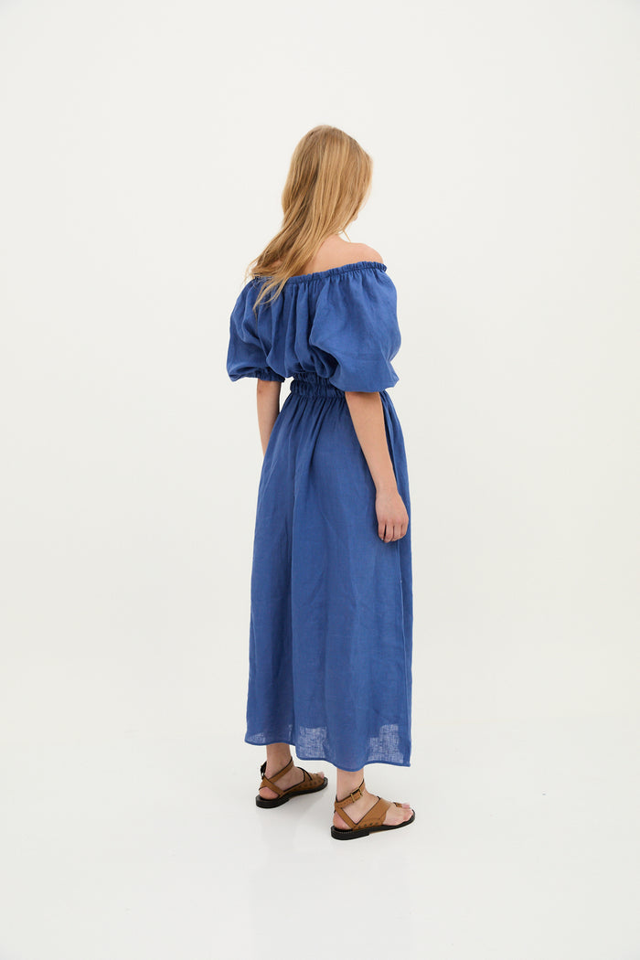 sophie and lucie VESTIDO KAIA HILO AZUL Mejor oferta