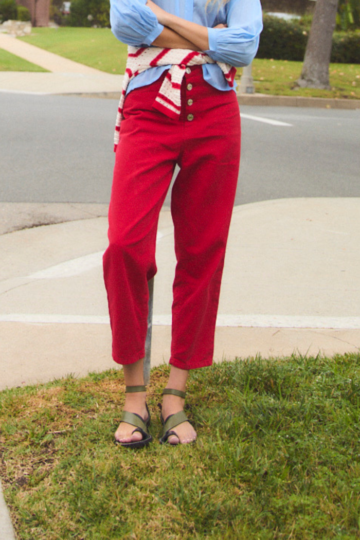 sophie and lucie JEANS MALIBU SARGA ROJO Envío gratis