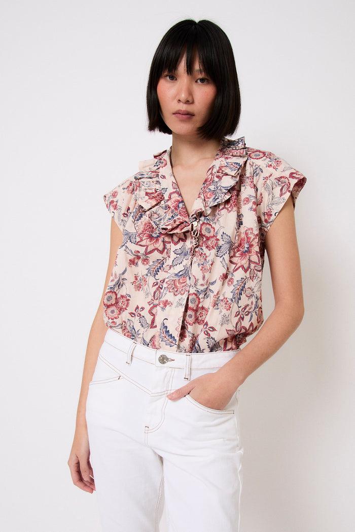 sophie and lucie BLUSA ISA PORCELANA CRUDO ÚLTIMAS EDICIONES