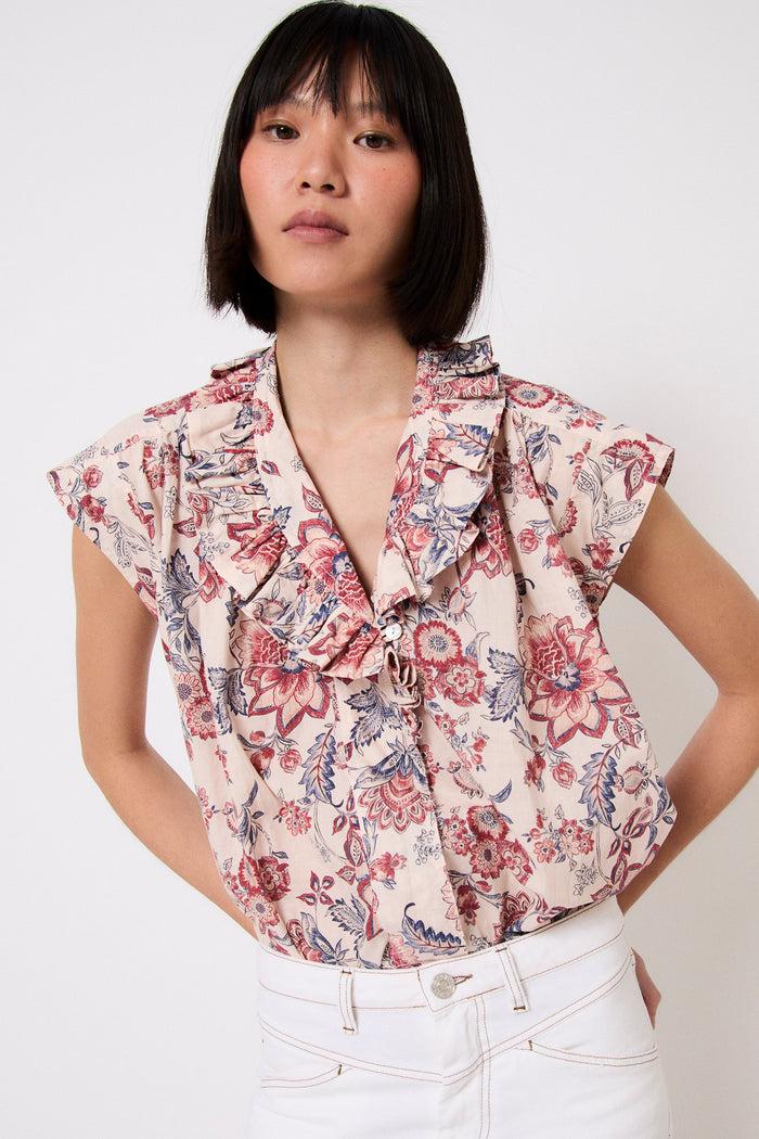 sophie and lucie BLUSA ISA PORCELANA CRUDO ÚLTIMAS EDICIONES