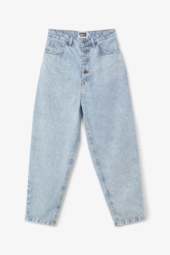 sophie and lucie JEANS MALIBU BLEACH AZUL Grandes descuentos