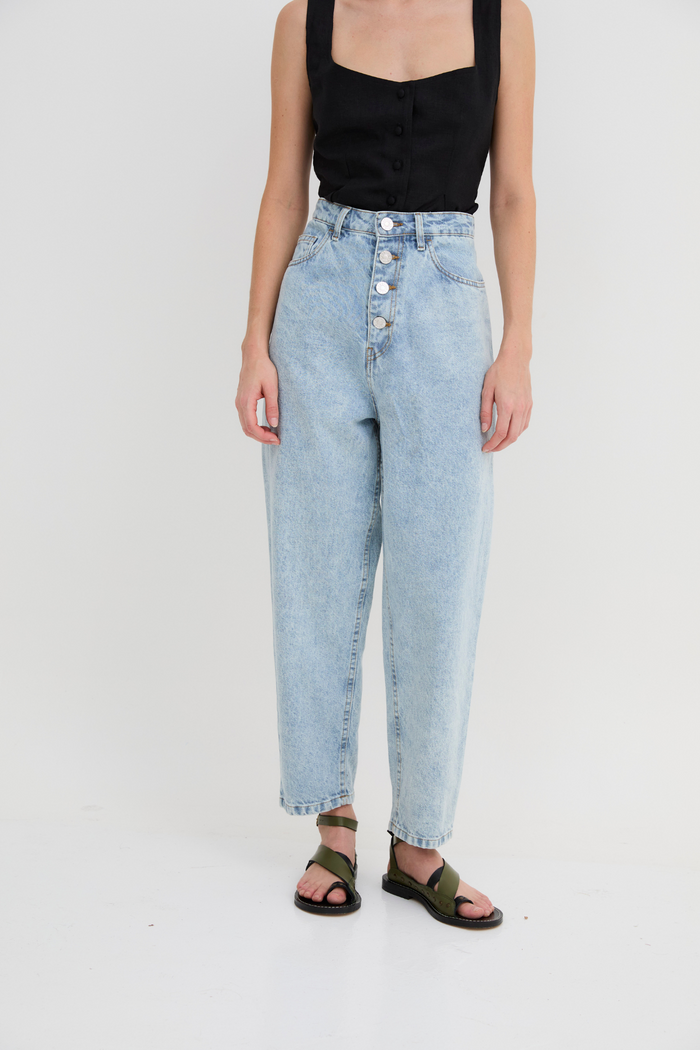 sophie and lucie JEANS MALIBU BLEACH AZUL Grandes descuentos