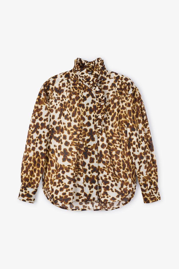 sophie and lucie BLUSA MARIBEL MANCHA MARRÓN Devoluciones gratuitas