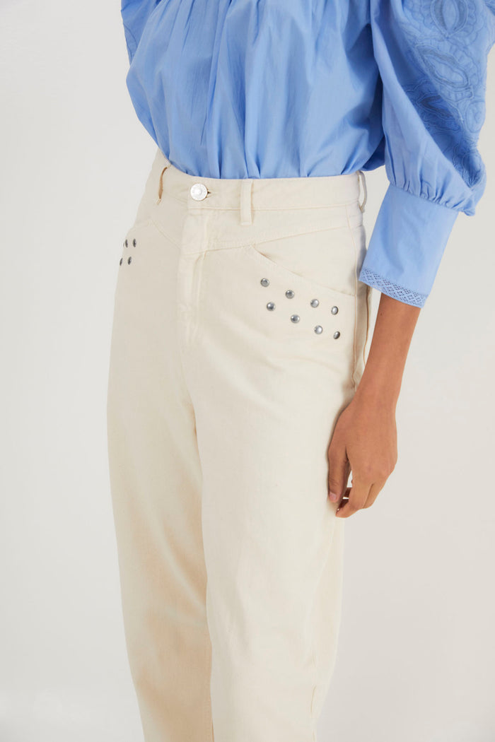 sophie and lucie JEANS LUCCI TACHAS CRUDO COMPRAR AHORA
