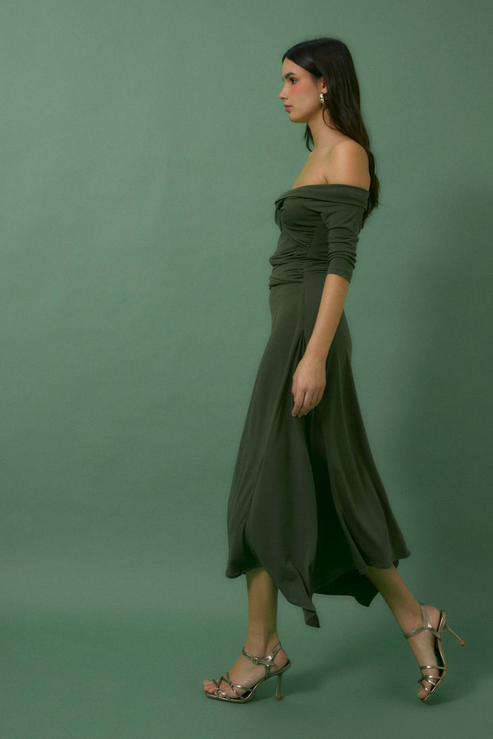 sophie and lucie VESTIDO NUDO PUNTO VERDE Outlet