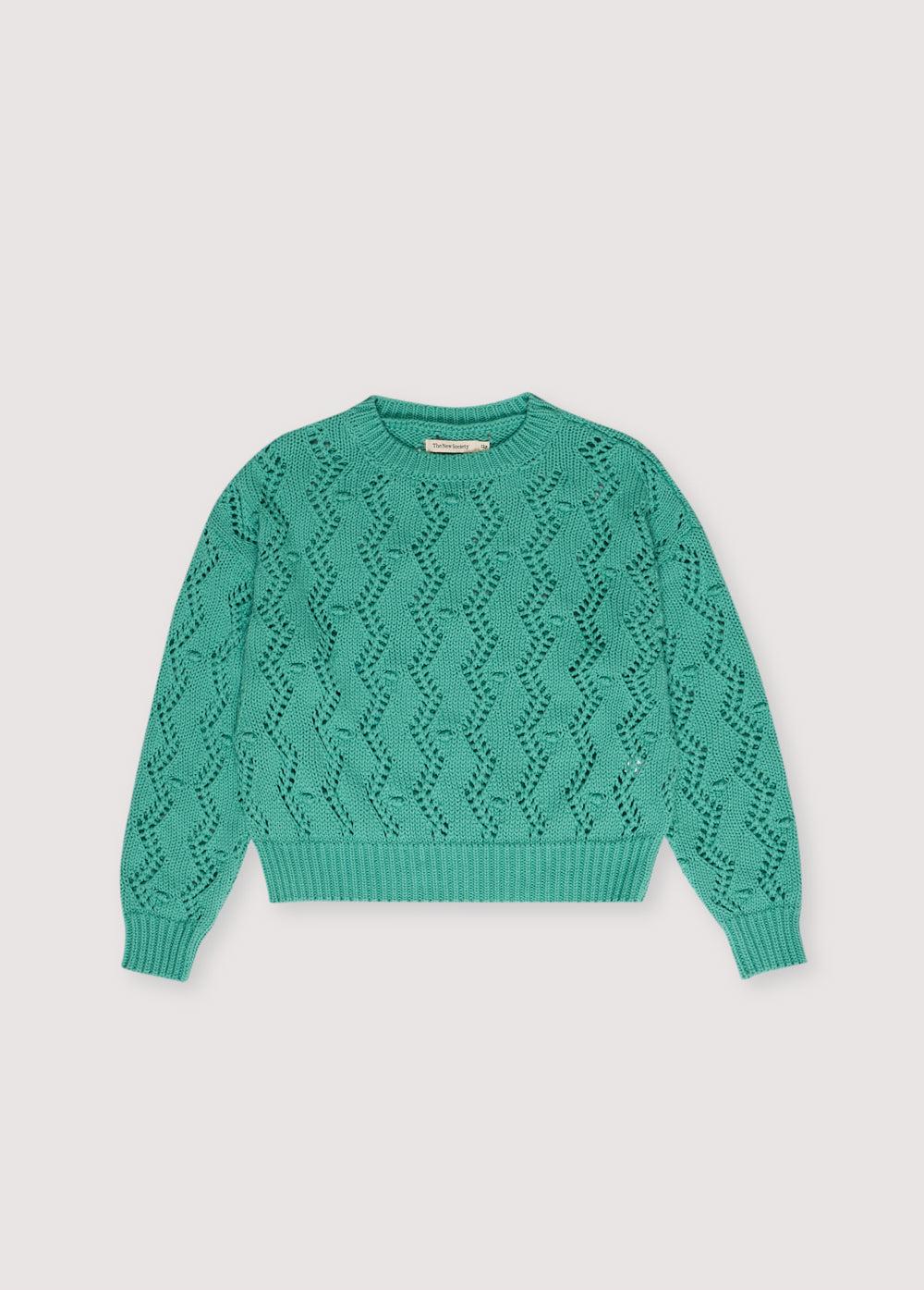 the new society Sifnos Woman Jumper Jade ÚLTIMAS EDICIONES