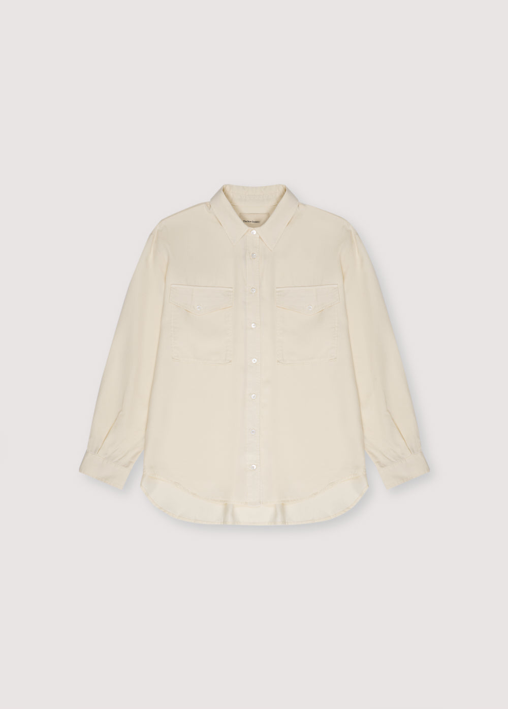 the new society Camisa de la mujer de Ofelia macadamia Envío internacional gratuito