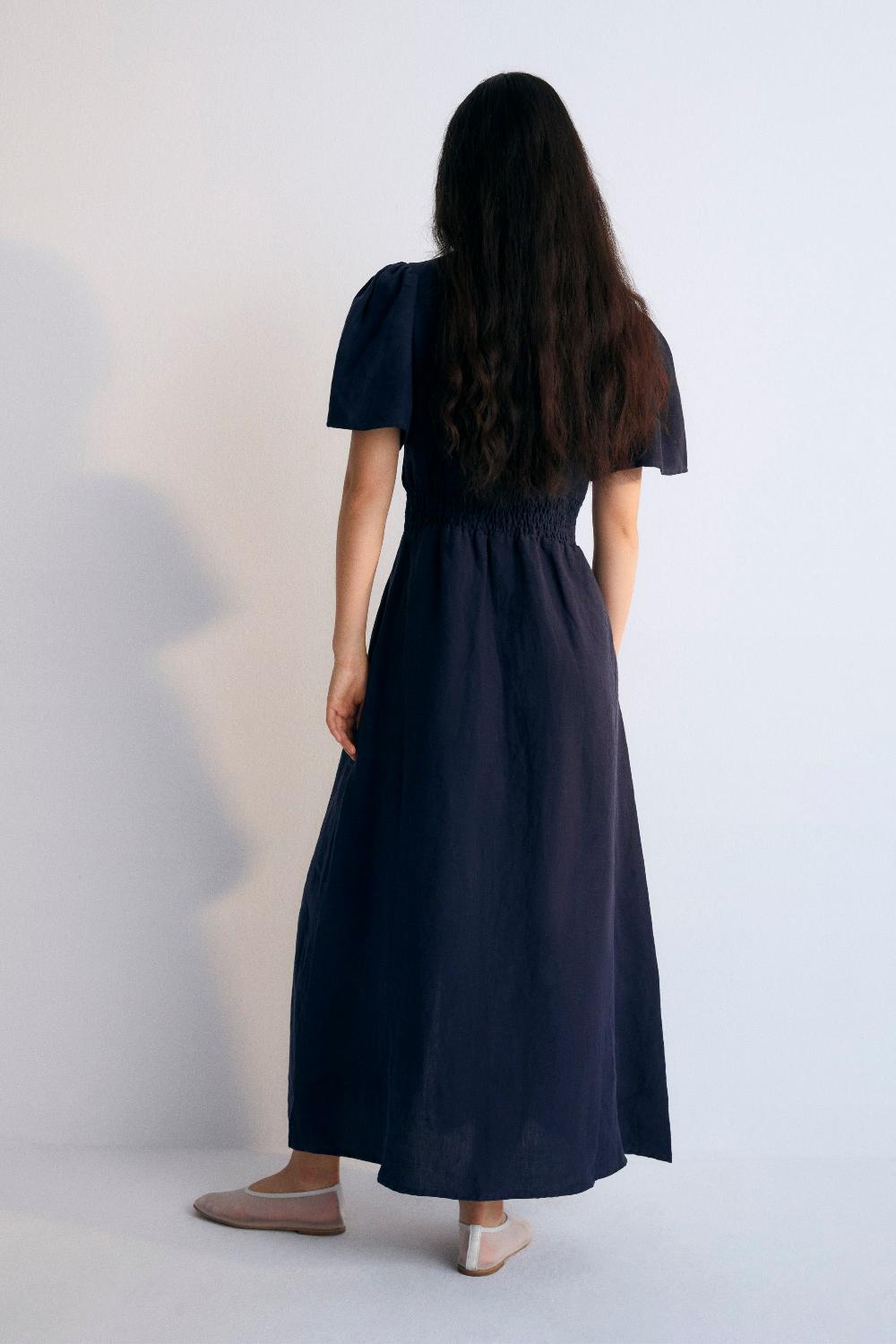 the new society Vestido de mujer Hera Marina Ofertas de temporada