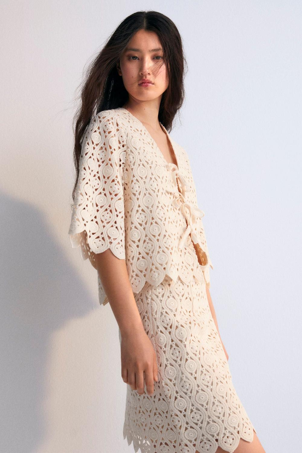 the new society Falda de mujer narciso Grandes ahorros