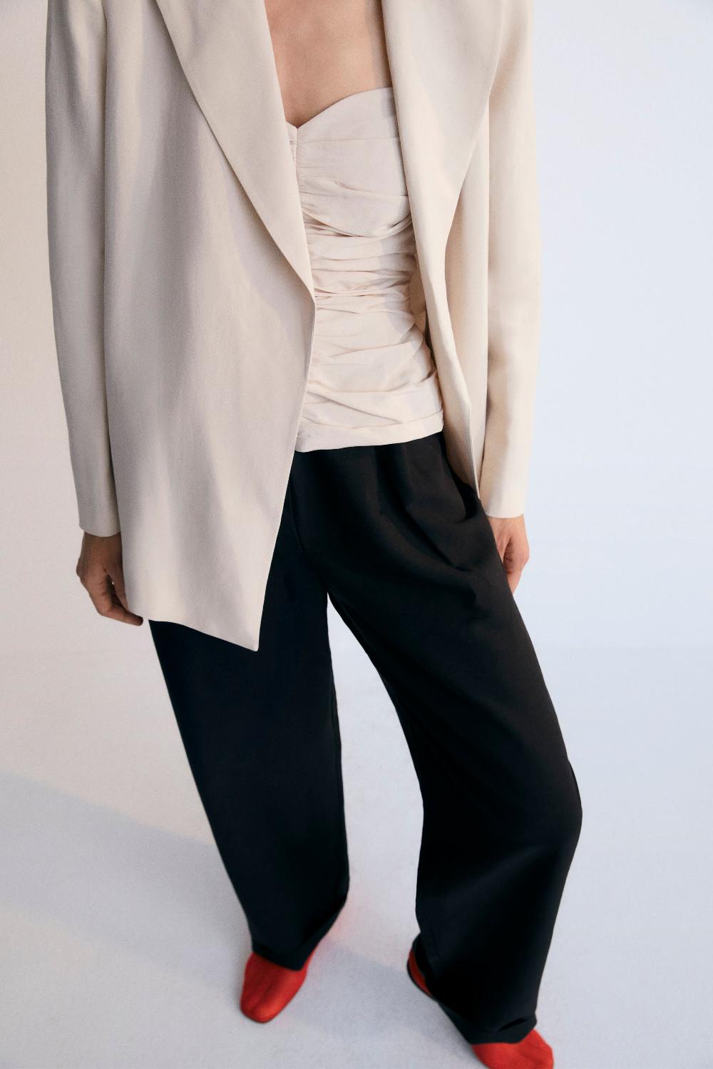 the new society Eros mujer blazer piedra Venta caliente