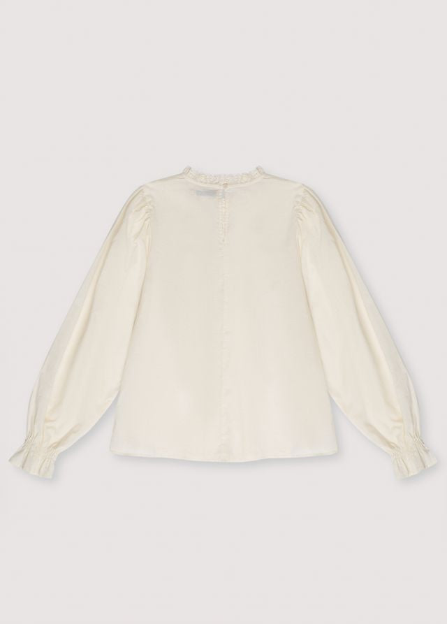 the new society Crema de vainilla de blusa de mujer Venus Rebajas
