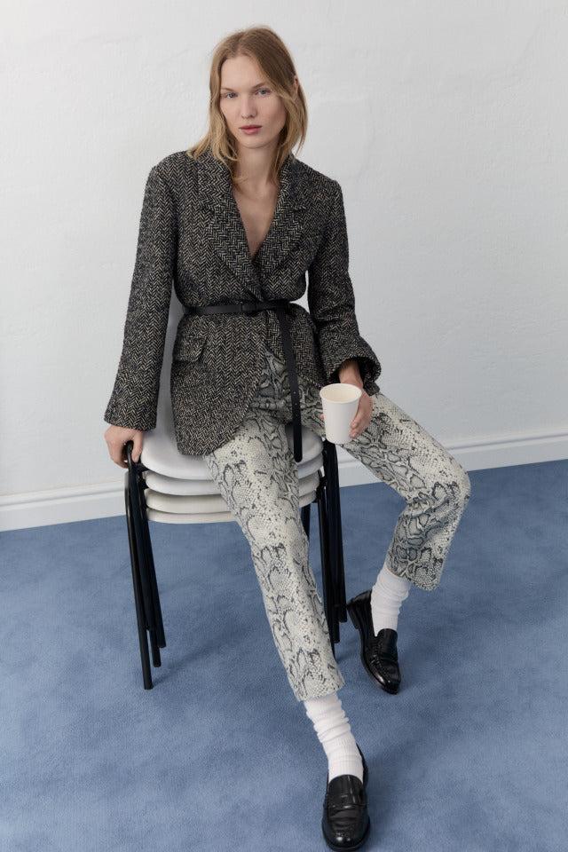 the new society Blazer de la mujer de Oslo Rebajas top
