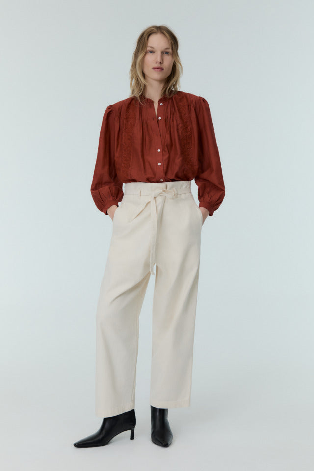 the new society Nuuk Woman blusa rubí rubí